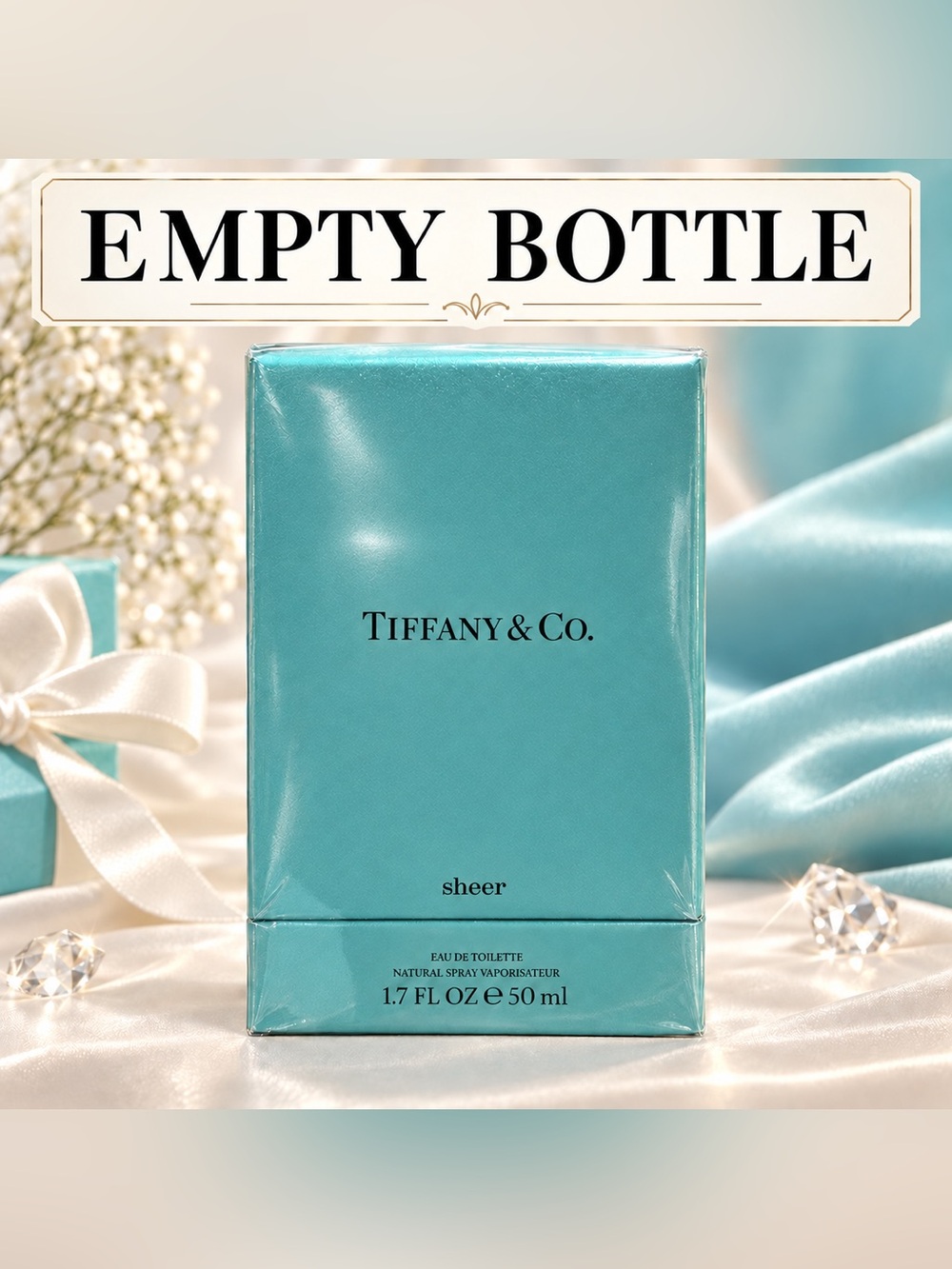 Tiffany & Co Sheer Empty Bottle